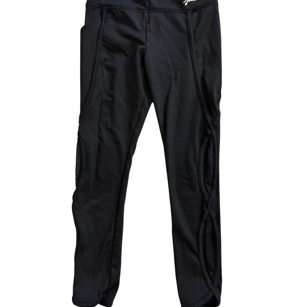 Justice Black Leggings Size 7